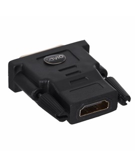 Adapter SAVIO cl-21 (HDMI F - DVI-D M kolor czarny)