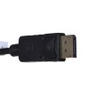 Adapter Lanberg AD-0007-BK (DisplayPort M - DVI-D F 0,10m kolor czarny)