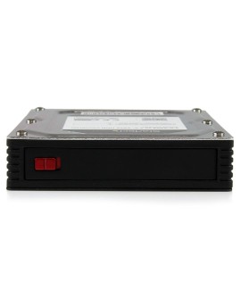 StarTech.com 25SAT35HDD panel drive bay 8,89 cm (3.5") Taca napędu pamięci masowej Czarny, Srebrny
