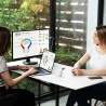 Nadajnik i odbiornik audio/video bezprzewodowy j5create ScreenCast HDMI™ Wireless Display kolor biały JVAW56-N