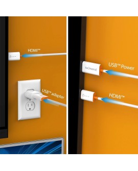 Nadajnik i odbiornik audio/video bezprzewodowy j5create ScreenCast HDMI™ Wireless Display kolor biały JVAW56-N