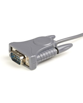 StarTech.com ICUSB232DB25 kabel równoległy Szary 0,9 m USB Typu-A DB-9
