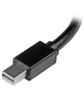 StarTech.com MDP2DPDVHD adapter kablowy 0,15 m Mini DisplayPort DisplayPort + DVI-D + HDMI Czarny