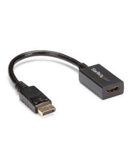 StarTech.com DP2HDMI2 adapter kablowy 0,21 m DisplayPort HDMI Czarny