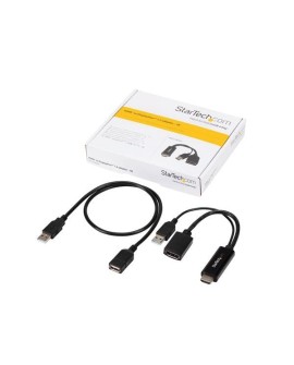 StarTech.com HD2DP adapter kablowy Czarny