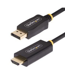 StarTech.com 3F-DP-HDMI-4K60-HDR adapter kablowy 1 m DisplayPort HDMI Typu A (Standard) Czarny