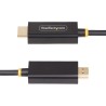 StarTech.com 3F-DP-HDMI-4K60-HDR adapter kablowy 1 m DisplayPort HDMI Typu A (Standard) Czarny