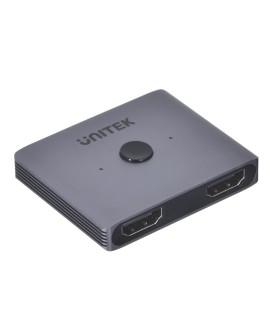 Unitek dwukierunkowy przełącznik sygnału HDMI 2.1 2 in 1 out 8K