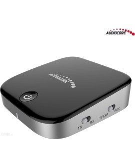 Adapter AUDIOCORE AC830 (Jack - Micro USB kolor czarno-srebrny)