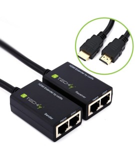 Techly IDATA EXT-E30D rozgałęziacz telewizyjny HDMI