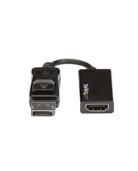 StarTech.com DP2HD4K60S adapter kablowy 0,215 m DisplayPort HDMI Czarny
