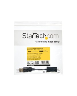 StarTech.com DP2HD4K60S adapter kablowy 0,215 m DisplayPort HDMI Czarny
