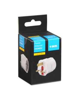 IBOX ADAPTER IAUKEU GNIAZDO ZASILANIA UK DO EU