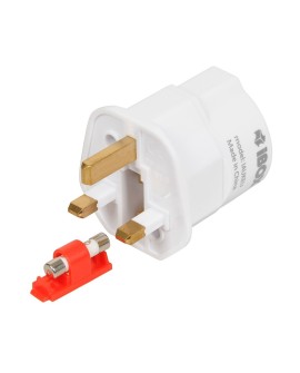IBOX ADAPTER IAUKEU GNIAZDO ZASILANIA UK DO EU