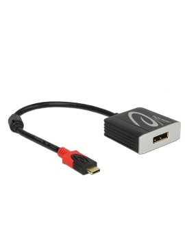 DeLOCK 63312 zewnętrzna karta graficzna usb 4096 x 2160 px Czarny