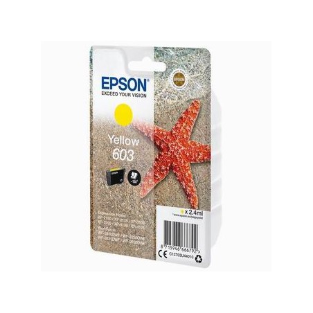 Epson oryginalny ink / tusz C13T03U44020, yellow, blister z ochroną, 2.4ml