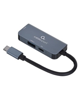 GEMBIRD MULTI ADAPTER USB TYP-C 3W1 (HUB USB + HDMI + PD)