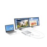 Adapter j5create USB 3.0 to Dual HDMI Multi-Monitor Adapter (USB3.0 m - 1x4K HDMI f + 1xHDMI f 20cm kolor srebrny) JUA365-N