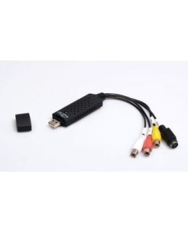 Kabel Media tech MT4169 (S-Video F - USB M 0,20m kolor czarny)
