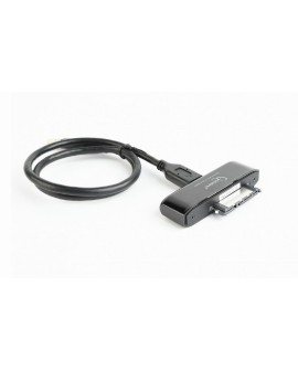 Adapter GEMBIRD AUS3-02 (USB 3.0 M - SATA M 0,6m kolor czarny)