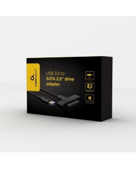 Adapter GEMBIRD AUS3-02 (USB 3.0 M - SATA M 0,6m kolor czarny)