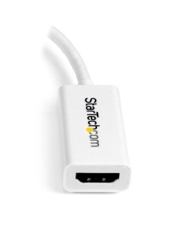 StarTech.com MDP2HD4KSW adapter kablowy 0,15 m Mini DisplayPort HDMI Biały