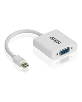 ATEN VC920-AT adapter kablowy Mini DisplayPort VGA (D-Sub) Biały