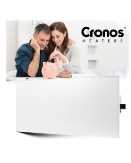Promiennik podczerwieni Cronos Synthelith Pro CRP-500TWP 500W biały z WiFi i pilotem