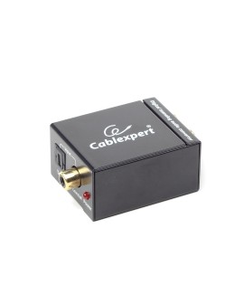 Adapter GEMBIRD DSC-OPT-RCA-001 (Toslink - RCA kolor czarny)