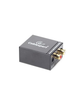 Adapter GEMBIRD DSC-OPT-RCA-001 (Toslink - RCA kolor czarny)