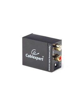 Adapter GEMBIRD DSC-OPT-RCA-001 (Toslink - RCA kolor czarny)