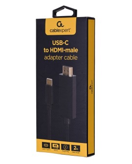 GEMBIRD ADAPTER USB TYP-C DO HDMI (M) 4K 60HZ, 2M