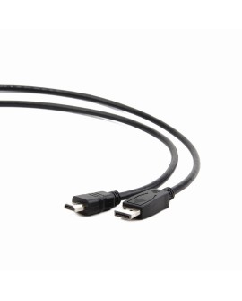 Kabel GEMBIRD CC-DP-HDMI-3M ( DisplayPort M - HDMI M - 3m kolor czarny)