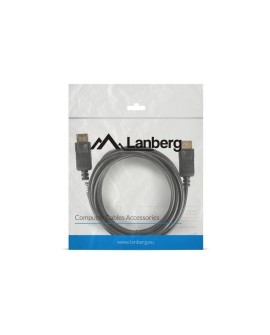 Kabel Lanberg CA-DPDP-10CC-0030-BK (DisplayPort M - DisplayPort M 3m kolor czarny)