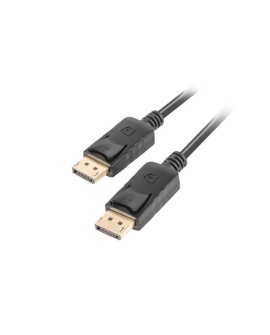 Kabel Lanberg CA-DPDP-10CC-0030-BK (DisplayPort M - DisplayPort M 3m kolor czarny)
