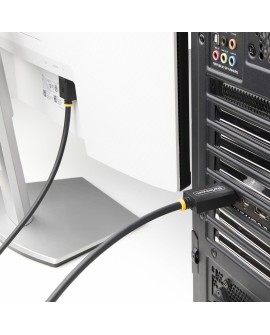 StarTech.com DP21-1M-DP40-CABLE kabel DisplayPort Czarny
