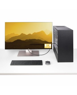 StarTech.com DP21-1M-DP40-CABLE kabel DisplayPort Czarny