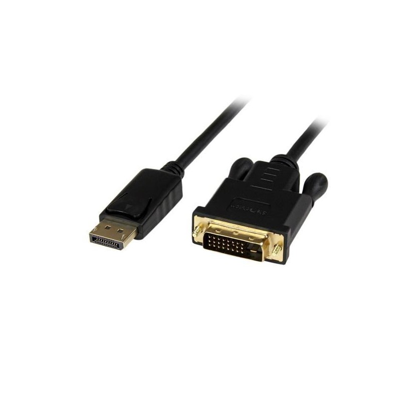 StarTech.com DP2DVIMM3BS adapter kablowy 0,9 m DisplayPort DVI-D Czarny