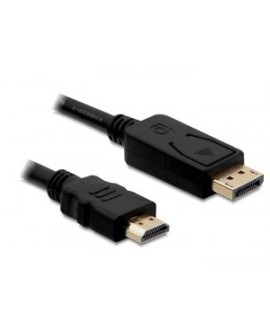 DeLOCK Cable Displayport HDMI m/m 2m Czarny
