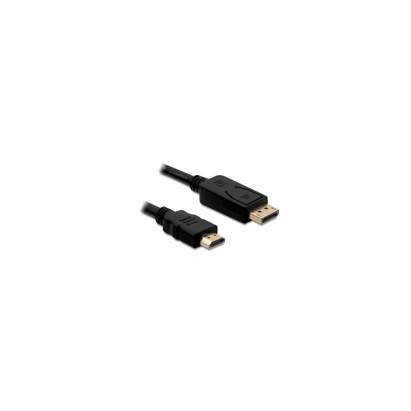 DeLOCK Cable Displayport HDMI m/m 2m Czarny