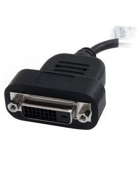 StarTech.com DP2DVIS adapter kablowy 0,2 m DisplayPort DVI-D Czarny