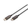 Kabel DP/DP M/M czarny 10m DisplayPort 1.4 Hybrydowy AOC 8K 60Hz UHD