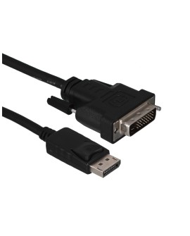 Kabel GEMBIRD CC-DPM-DVIM-1M (DisplayPort M - DVI-D M 1m kolor czarny)