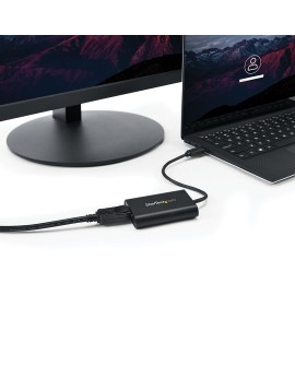 StarTech.com USB32DPES2 zewnętrzna karta graficzna usb 3840 x 2160 px Czarny