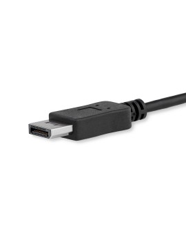 StarTech.com CDP2DPMM1MB adapter kablowy 1 m DisplayPort USB Type-C Czarny