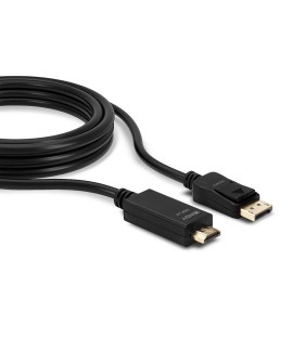 Lindy 36923 adapter kablowy 3 m DisplayPort HDMI Typu A (Standard) Czarny