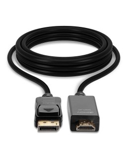 Lindy 36923 adapter kablowy 3 m DisplayPort HDMI Typu A (Standard) Czarny