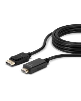 Lindy 36923 adapter kablowy 3 m DisplayPort HDMI Typu A (Standard) Czarny