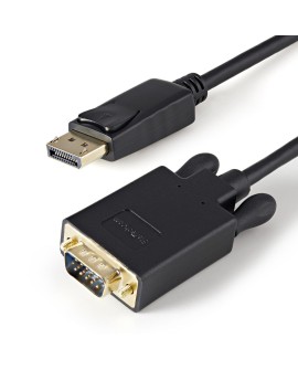StarTech.com DP2VGAMM3B adapter kablowy 0,91 m DisplayPort VGA (D-Sub) Czarny