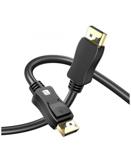 Techly ICOC DSP-A21-050 5 m DisplayPort Czarny